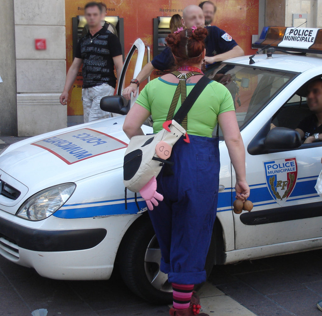 Clown police